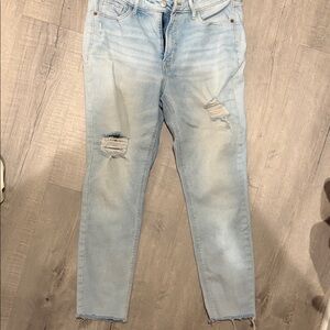 Old Navy Rockstar super skinny Distressed Women's Jeans size 12